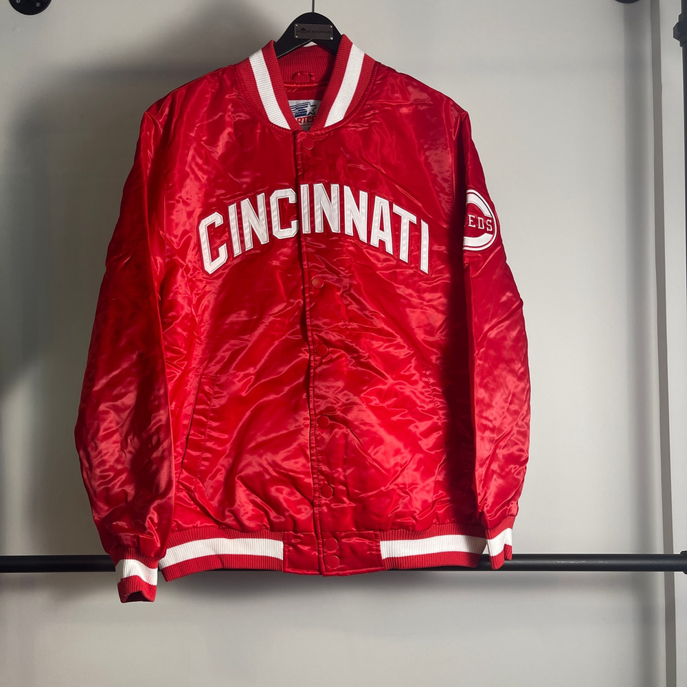 Men's Starter Cincinnati Reds Homage Exclusive Jacket size XL